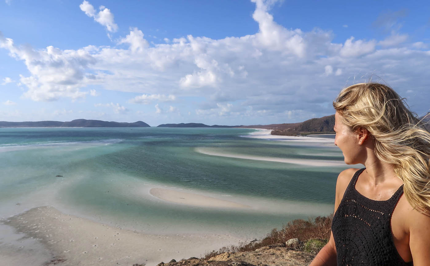 Alleen backpacken Australie whitsundays
