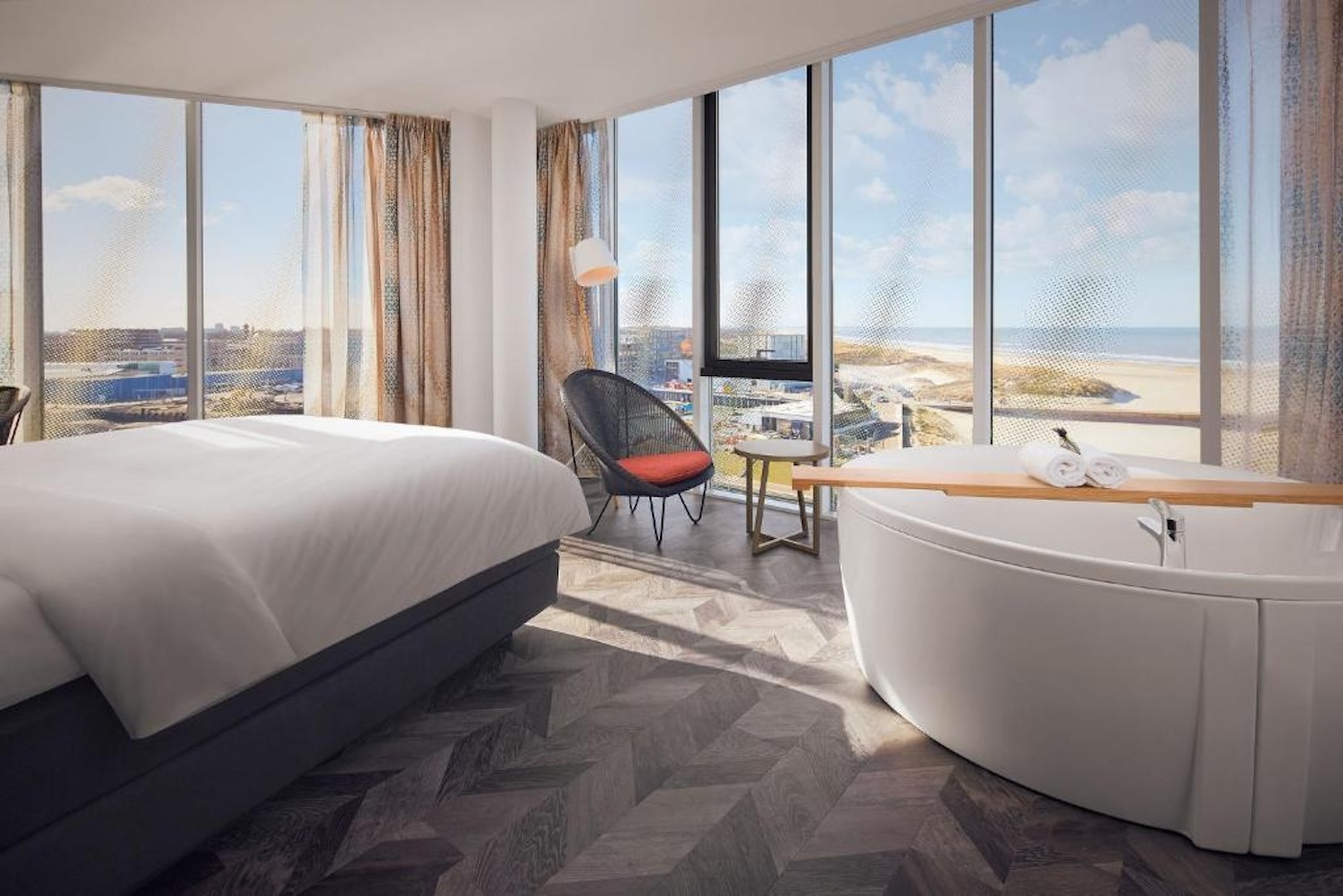 Den Haag Marina Beach, hotelkamers Jacuzzi Nederland
