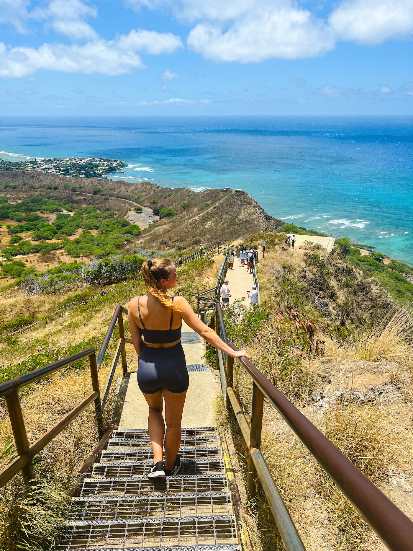 Diamond Head trail trappen