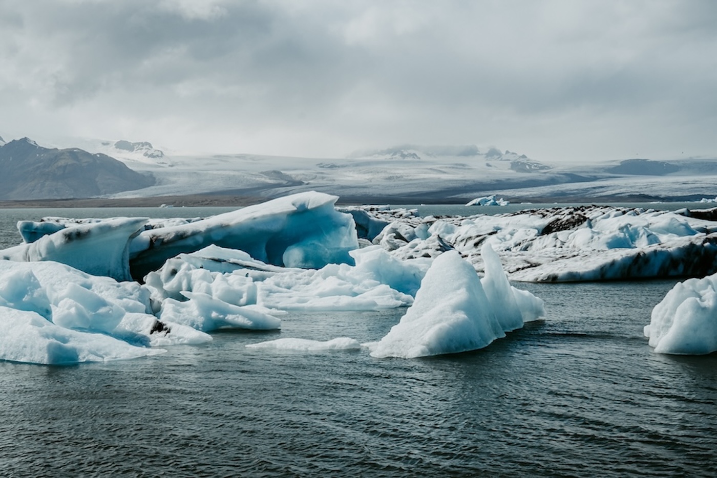 Jökulsárlón gletsjer, IJsland