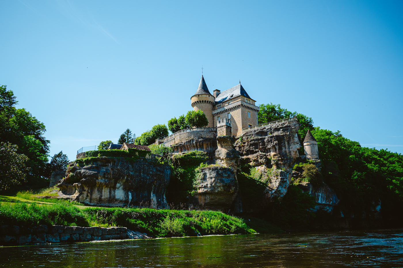 Kasteel langs de Vezere