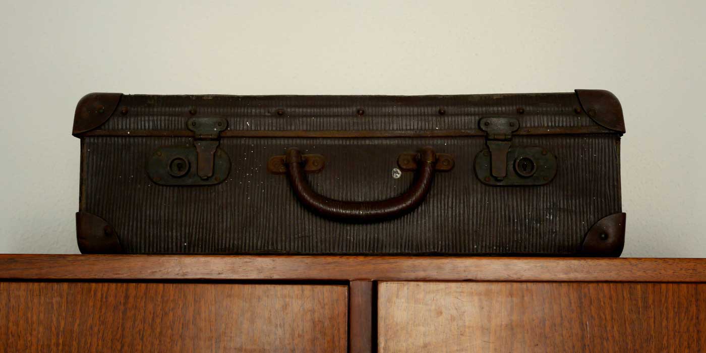 Koffer backpack inpakken