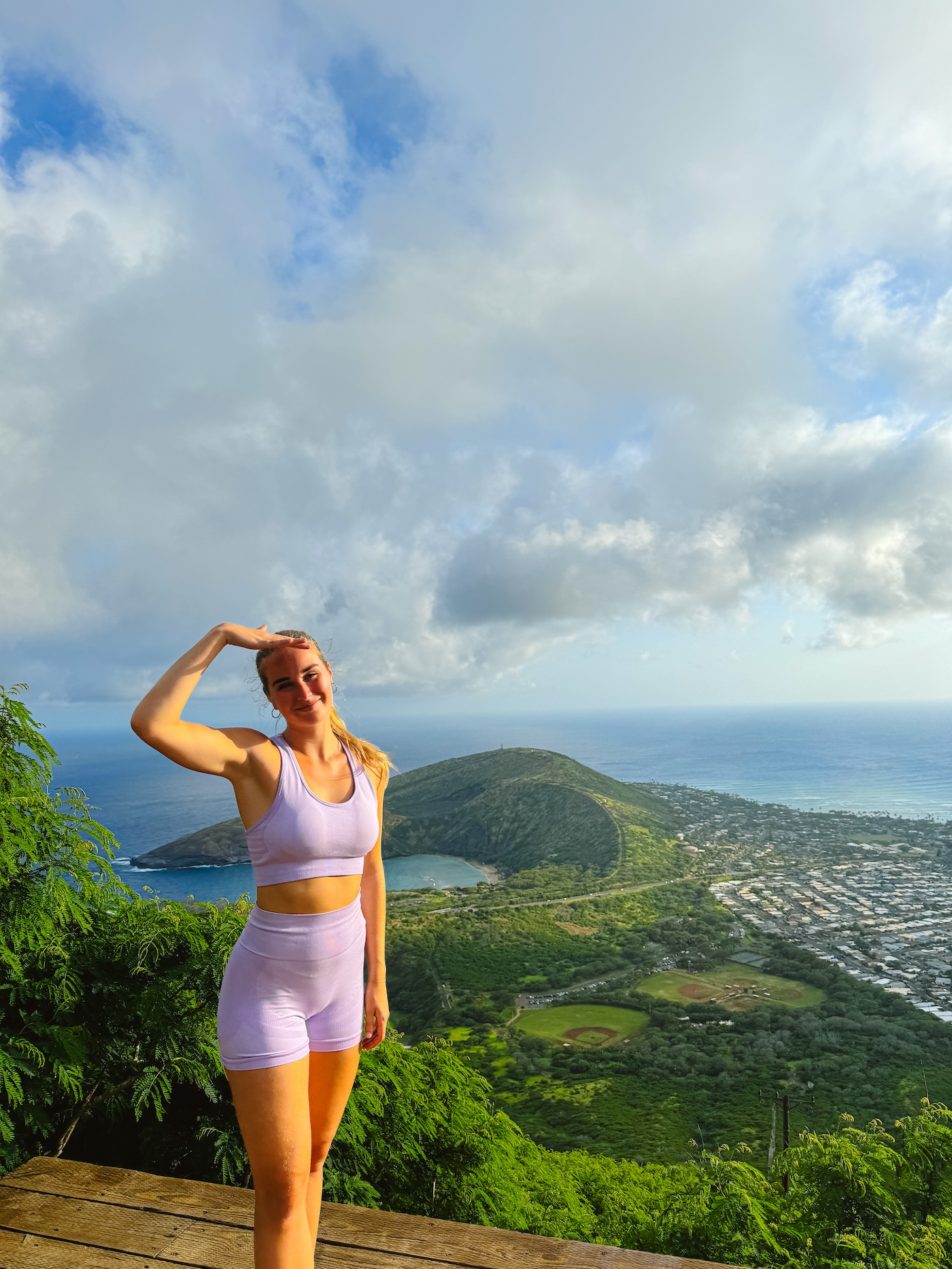 Koko Head Trail, Isa op de top