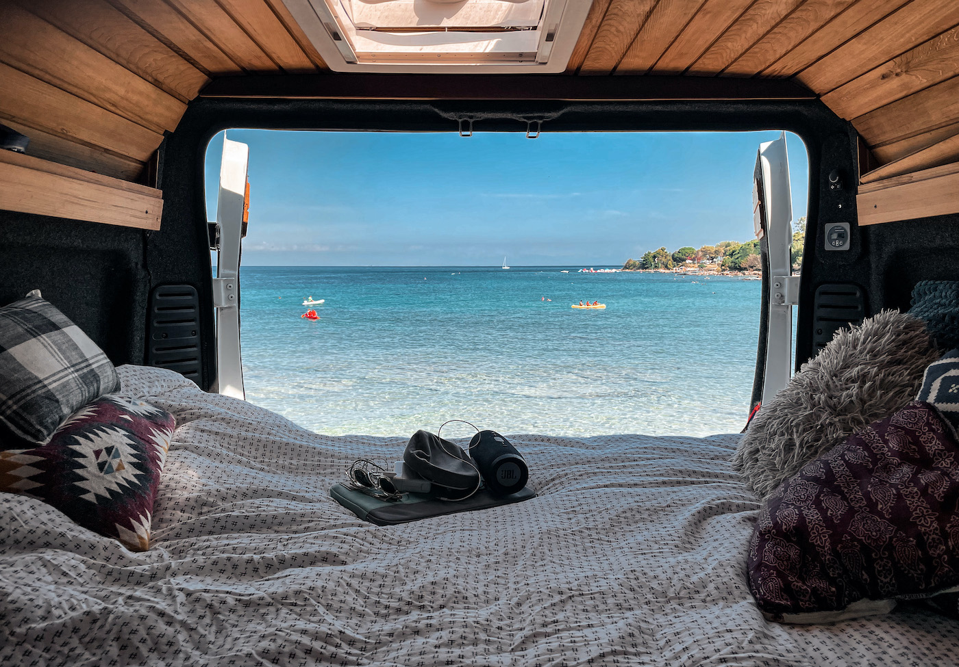 Met de camper naar Kroatie slaapplek