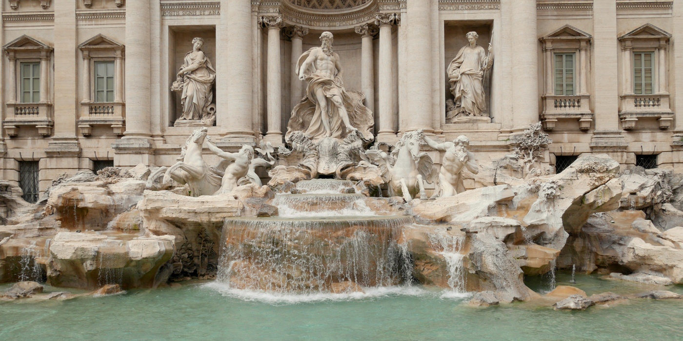 Trevi fontein rome