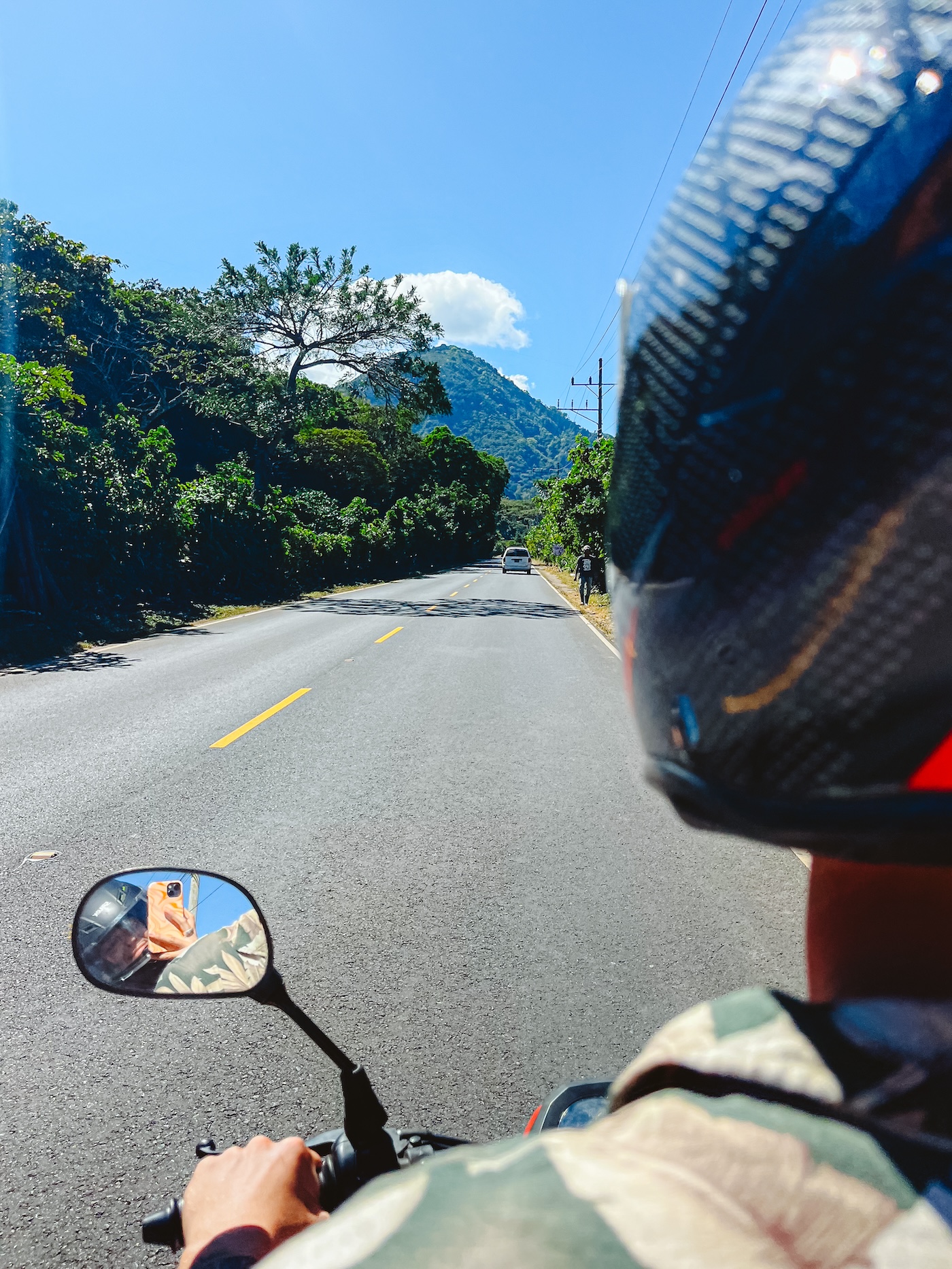 Ruta de las Flores op de scooter