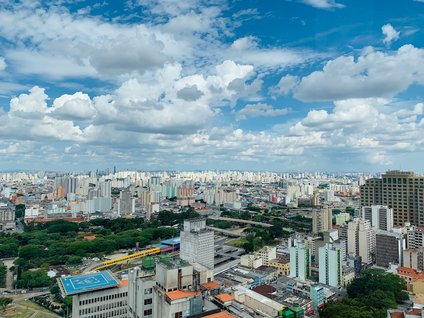 São Paulo Brazilië skyline