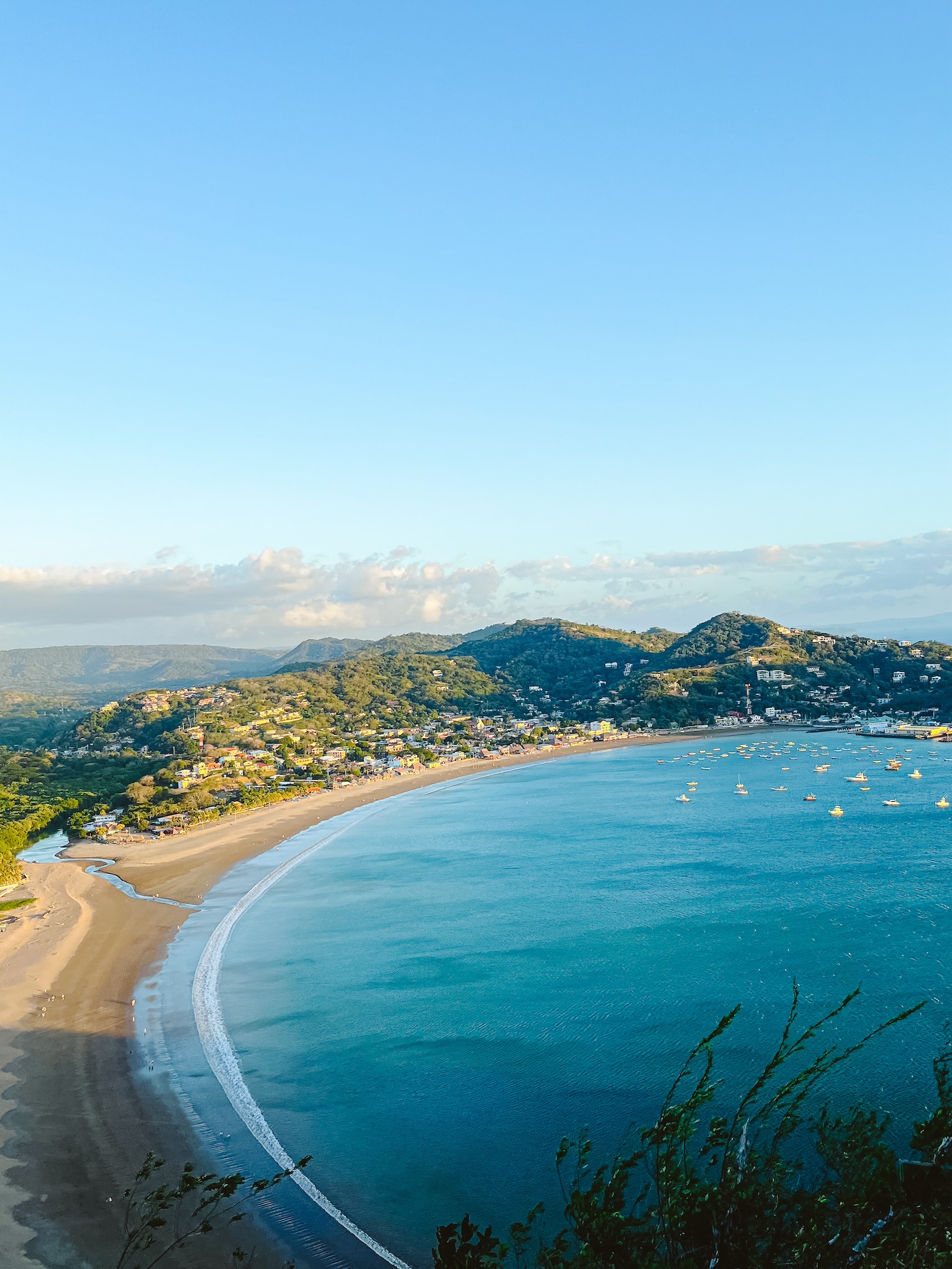Uitzicht over san juan