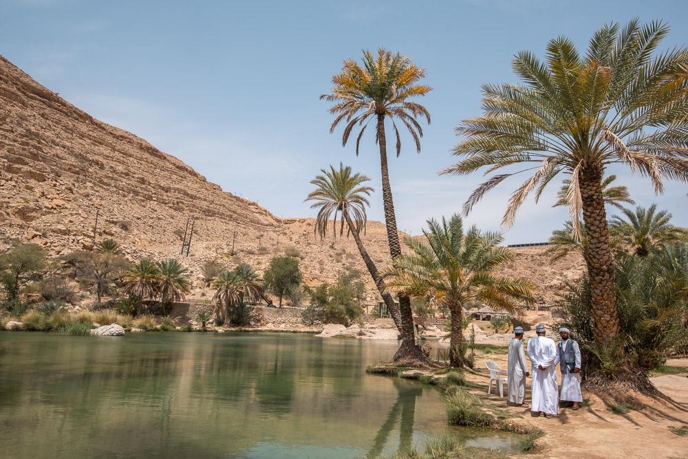 Wadi Shab in Oman