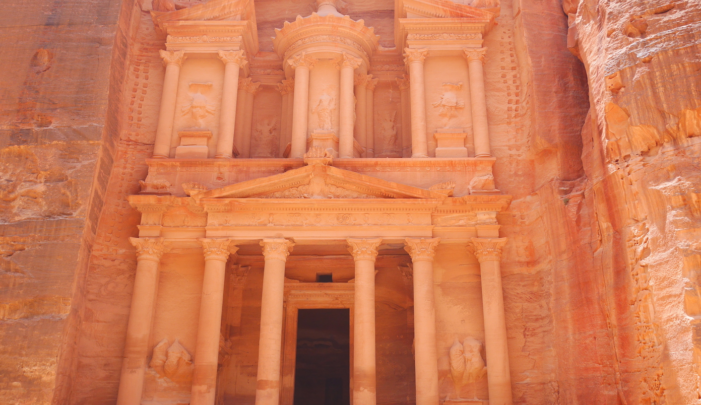 Wereldwonder Petra Jordanie