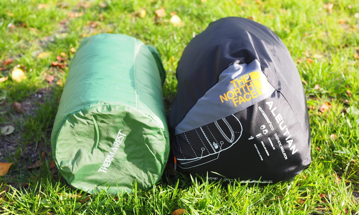 Wild kamperen slaapzak