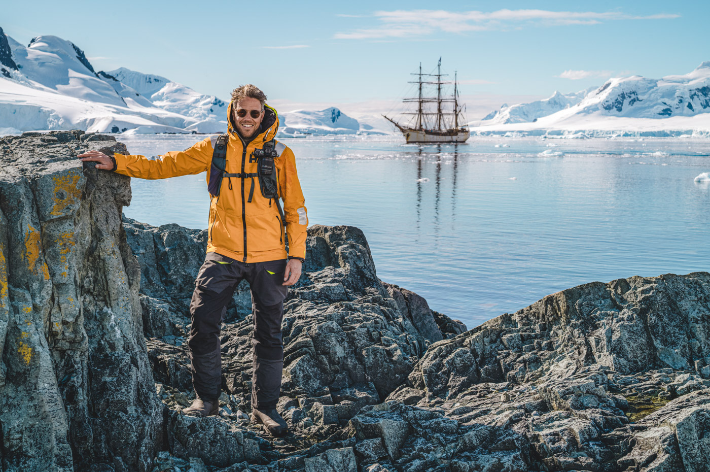 Zeilen naar Antarctica