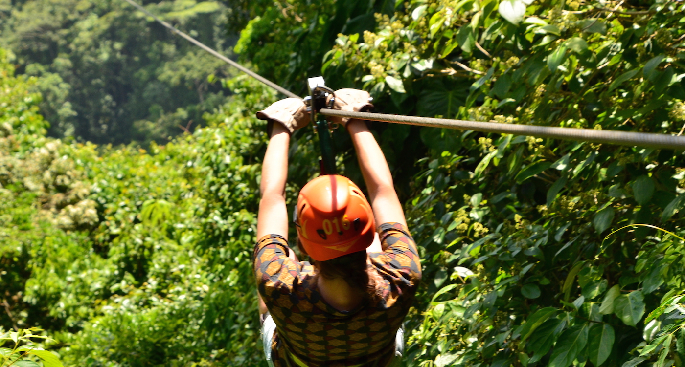 Zip lining Costa Rica