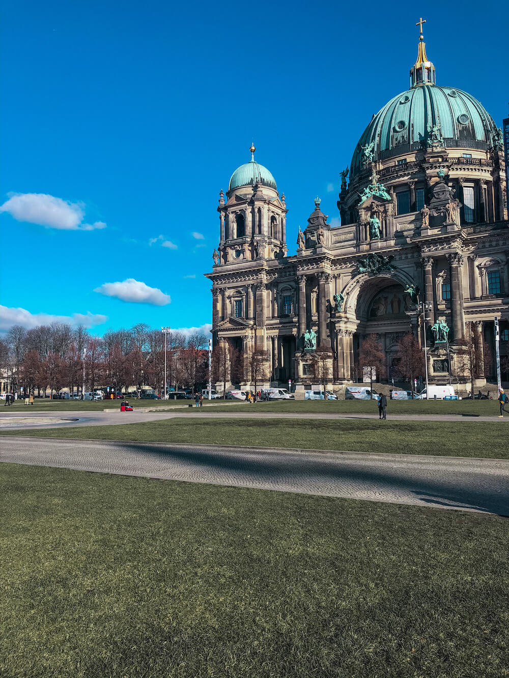 op elektrische step door berlijn