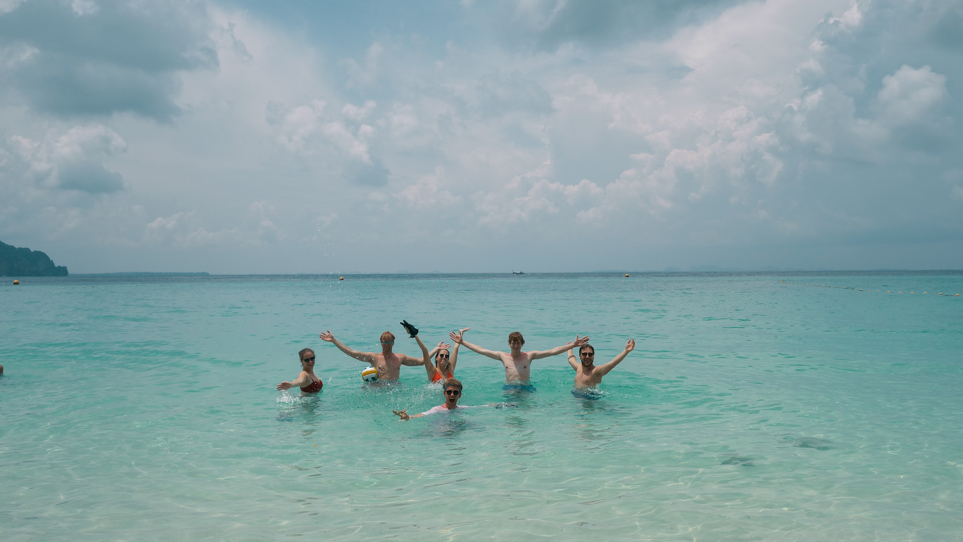 vakantie met vrienden